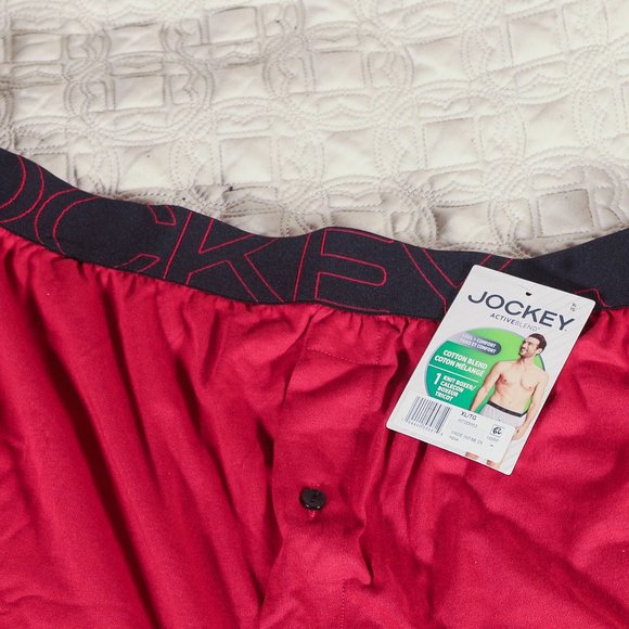NWT Jockey - cotton boxers - XL - Picture 2 of 3